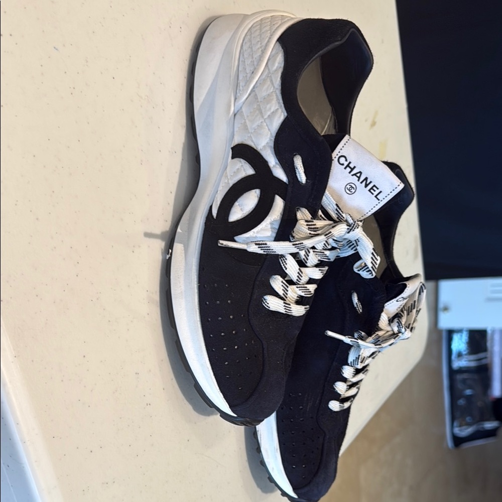 Chanel Women's Black Sneakers